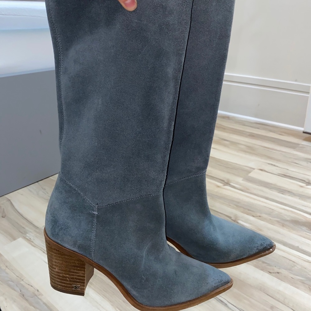 Sam Edelman Suede Boots - knee high length
